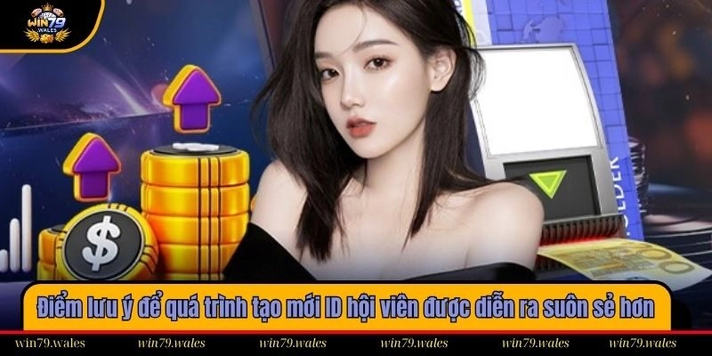 Điểm lưu ý để quá trình tạo mới ID hội viên được diễn ra suôn sẻ hơn